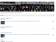 Tablet Screenshot of mondialautoparis.com